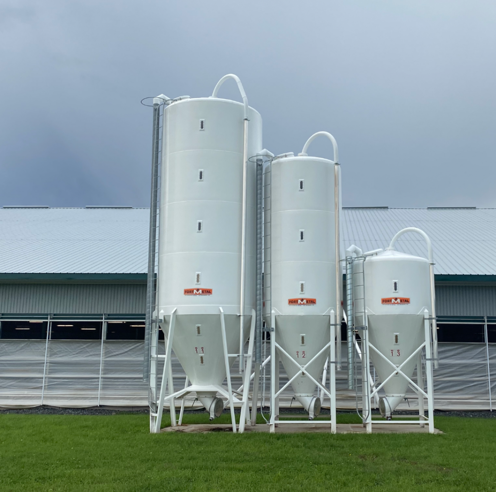 Conception et fabrication de silos de 1 à 40 tonnes - Fort-Métal